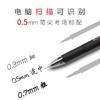 晨光孔庙祈福中性笔AGPC4801学生考试专用碳素黑0.5mm油墨加量速干不脏手全针管如意笔 商品缩略图1
