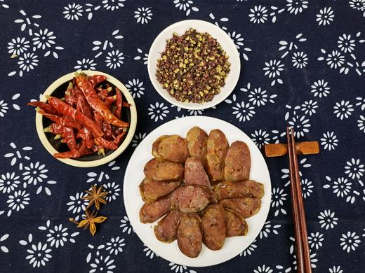农家土猪肉腊香肠 定制香肠500g/袋 商品图3