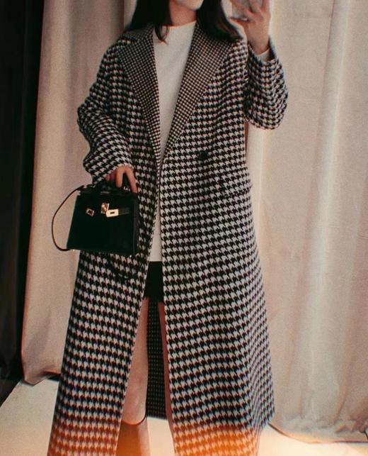 3楼阿玛施AMASS服饰格纹大衣 商品图1