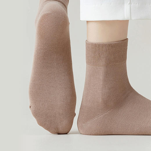 多拍多送【真正纯棉袜，抗起球！】经典纯棉中筒袜，秋季男女棉袜，甄选新疆长绒棉，四季可穿，高品质棉袜，柔软透气耐穿！ 商品图10