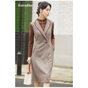 2楼Koradior服饰橙黄色连衣裙（新百购）