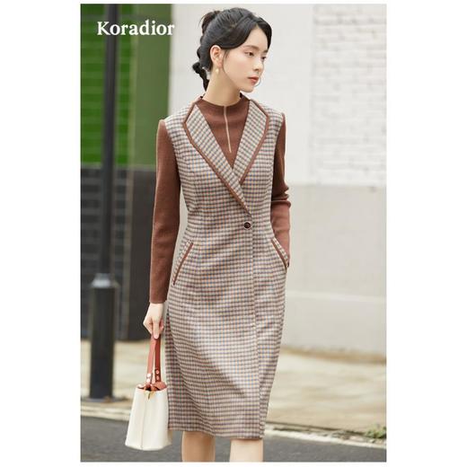 2楼Koradior服饰橙黄色连衣裙（新百购） 商品图0