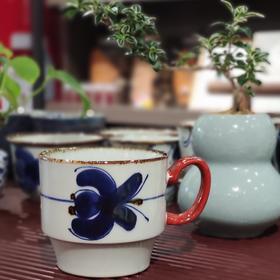 20163风轮花叠放马克杯