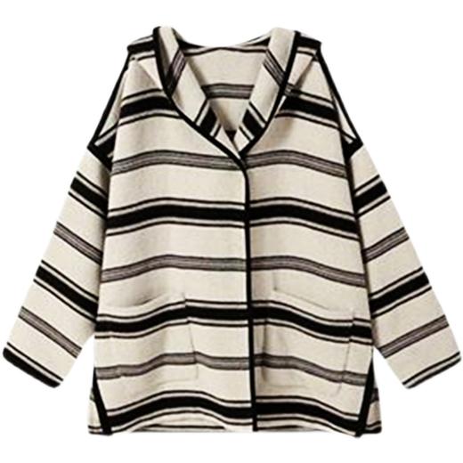 裁缝学苑AG223 女秋冬短款双面羊绒大衣纸样服装打版纸样裁剪图 商品图4