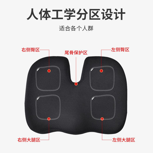 【四季款记忆棉坐垫】美臀防痔疮坐垫垫子记忆棉坐垫垫子 商品图1
