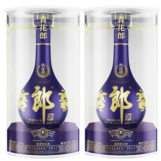 郎酒 青花郎20 第四代 53度 酱香型白酒 500ml*1瓶 商品图1