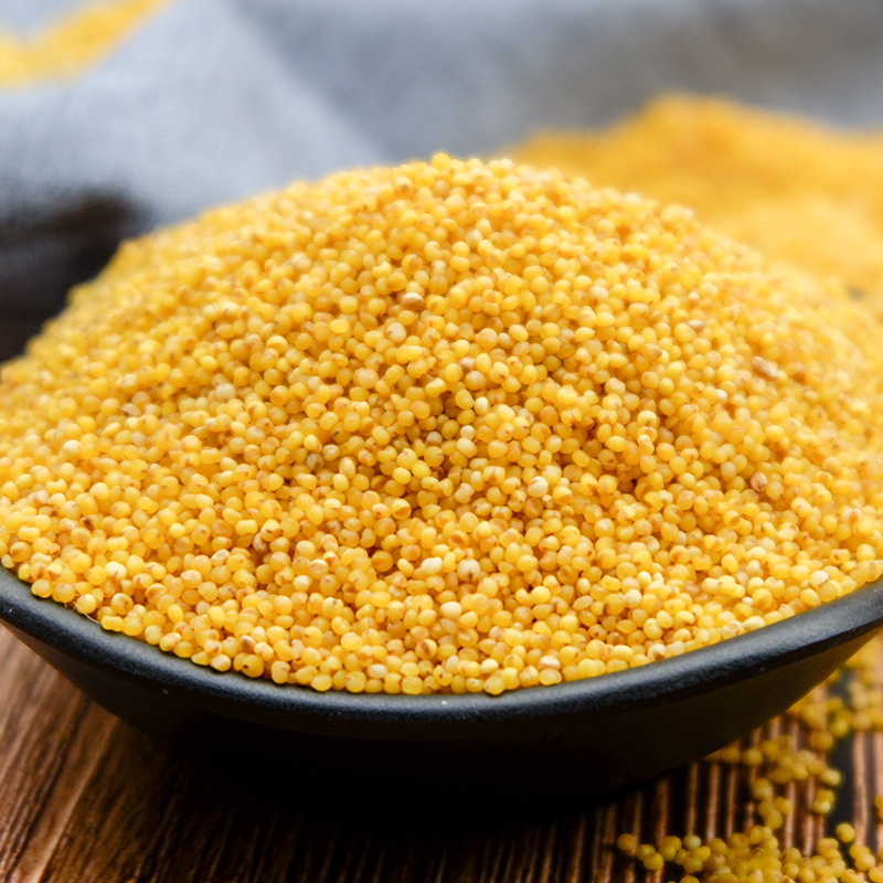 【米面精选】陕北米脂黄小米 农家自种生态月子米 入口软糯 回味甘甜 米油丰富 5斤装