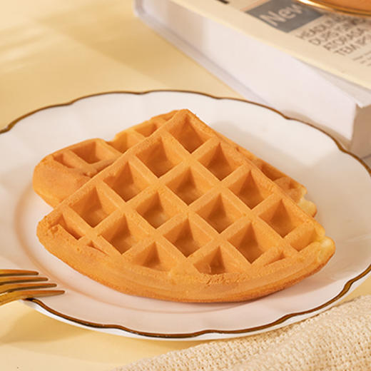 【名媛下午茶】无蔗糖 街头华夫饼 满格 面包 早餐 饼干 西饼 无糖 360g/盒 包邮 商品图6