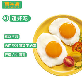 【 顺丰/京东快递】吉至清无菌鸡蛋 可生食新鲜无抗可溏心日本寿喜锅日料无菌蛋 20枚装给家人吃颗好蛋