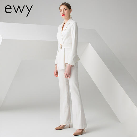 EWY职业装气质女神范正装女高端职业套装工作服春夏西服套装女OL 商品图4