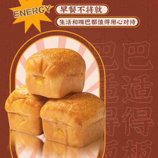 【爆浆芝士】椰蓉面包 香甜四溢 休闲下午茶 椰子蓉 早餐 540g/箱 包邮 商品图6