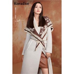 2楼Koradior服饰燕麦色大衣（新百购）