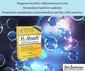 【超级分子氢泡腾片】H2 Absorb 60片 单片提供3ppm分子氢 自制富氢离子水 提升Nrf2和线粒体代谢