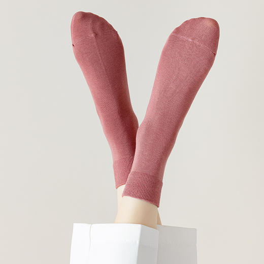 多拍多送【真正纯棉袜，抗起球！】经典纯棉中筒袜，秋季男女棉袜，甄选新疆长绒棉，四季可穿，高品质棉袜，柔软透气耐穿！ 商品图7