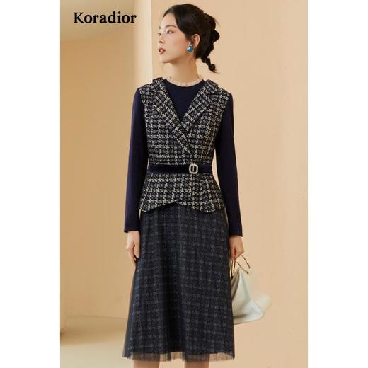 2楼Koradior服饰小香风连衣裙（新百购） 商品图0