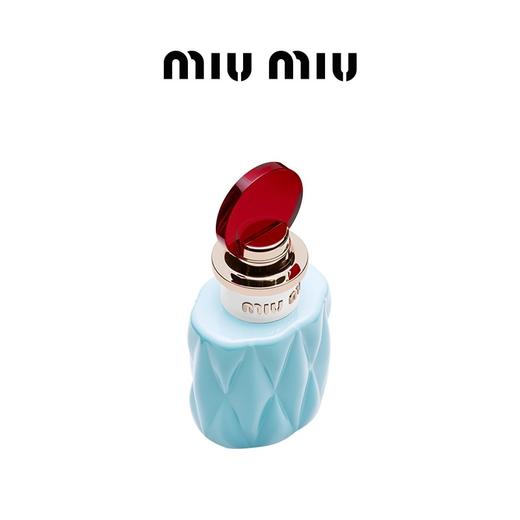 法国 MiuMiu缪缪 红盖蓝色之水香水 50ml/100ml 商品图11