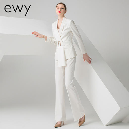 EWY职业装气质女神范正装女高端职业套装工作服春夏西服套装女OL 商品图1