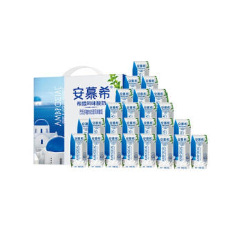 伊利 安慕希希腊风味酸奶 原味205g*16盒/箱  商品图0