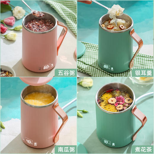 【全自动养生电炖杯】升级迷你办公室电炖杯 小型家用煮粥泡茶养生杯 商品图1