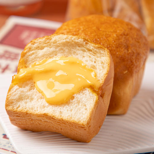 【爆浆芝士】椰蓉面包 香甜四溢 休闲下午茶 椰子蓉 早餐 540g/箱 包邮 商品图0