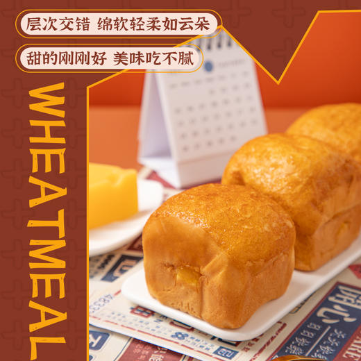 【爆浆芝士】椰蓉面包 香甜四溢 休闲下午茶 椰子蓉 早餐 540g/箱 包邮 商品图2