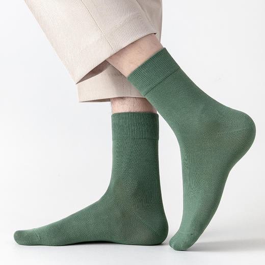 多拍多送【真正纯棉袜，抗起球！】经典纯棉中筒袜，秋季男女棉袜，甄选新疆长绒棉，四季可穿，高品质棉袜，柔软透气耐穿！ 商品图14