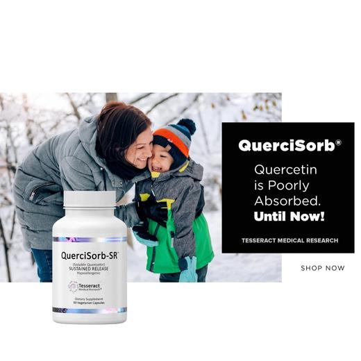 【新科技可溶性缓释槲皮素胶囊】Quercisorb-SR®️ 缓释配方可溶 60粒 独特可溶配方 组an不耐受 食物不耐受 商品图0