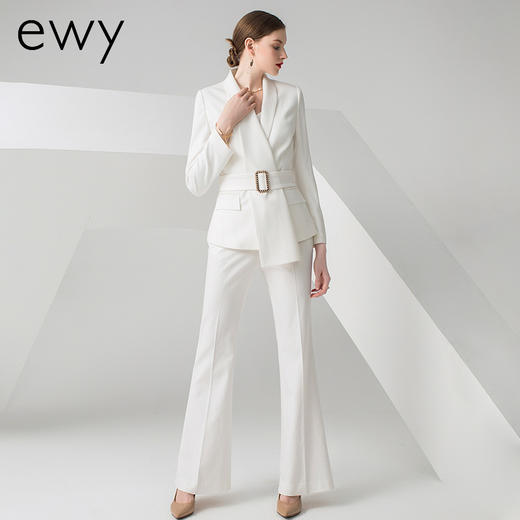 EWY职业装气质女神范正装女高端职业套装工作服春夏西服套装女OL 商品图0