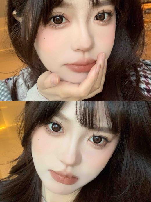 hushlens 年抛 枫糖玫瑰「529」猪蹄同款红黑美瞳买过恶魔棕的 枫糖玫瑰和恶魔棕长得一样 枫糖性价比更高大家可以自己斟酌 恶魔更适合敏感眼 商品图2