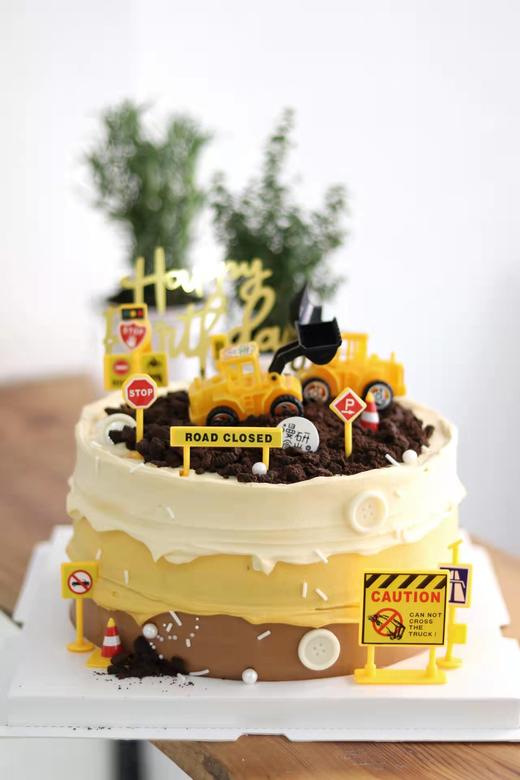 【生日蛋糕】挖掘机款 商品图0