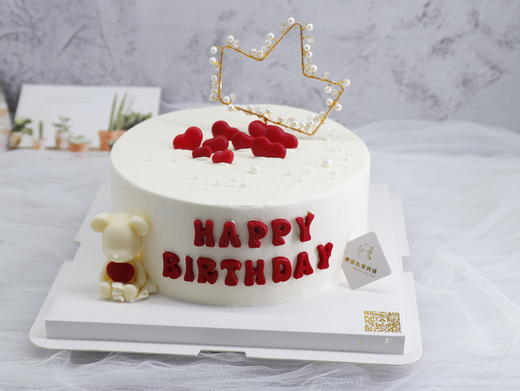 小熊巧克力配件蛋糕 商品图1