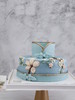 8寸高定款—浅蓝旗袍翻糖定制蛋糕（提前2天预订） 商品缩略图2