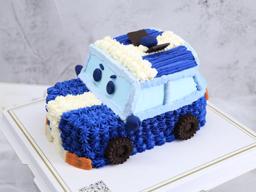 KaTong可爱小汽车复古造型蛋糕 商品图0