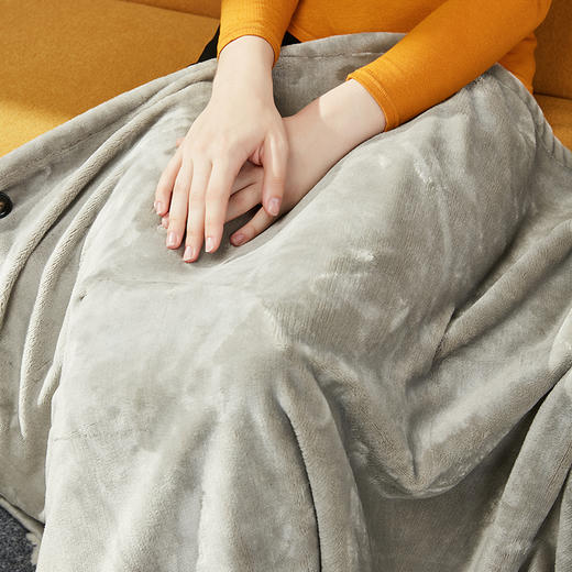 零界纤维 Zeroray 智能温控发热盖毯办公室取暖冬季被窝暖身毛毯 商品图5