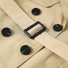 EITIE爱特爱时尚气质洋气经典翻驳领中长款英伦风双排扣风衣外套D1904333A 商品缩略图8