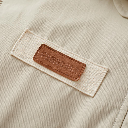 famecoco范可儿防风羽绒服保暖毛领外套冬季F218AD017 商品图4