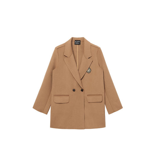 EVERAU挺括有型自然垂坠翻领直插口袋设计古灵阁西装 EA8014 商品图6