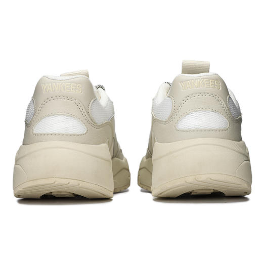 MLB女鞋NY洋基队运动鞋米色老爹鞋休闲鞋3ASHC311N 商品图3