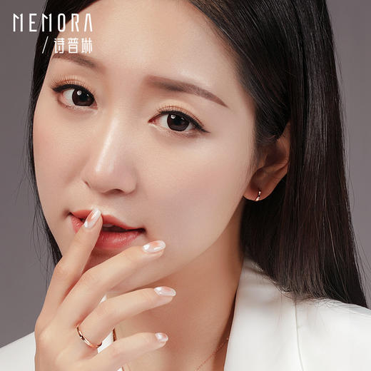 玫瑰金色18K金耳饰KE261501 商品图5