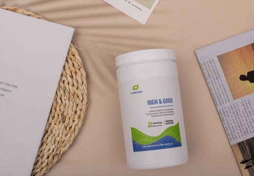 【10天内发货-儿童长高生长因子含可可粉】High GoGo  儿童长高推荐 五种身高生长因子必须氨基酸 促进自然分泌 远离小个子 可可不耐受儿童慎用 不含ji素 Purecise倍赛思 商品图2