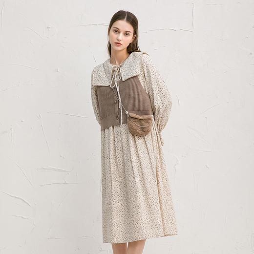 famecoco范可儿套装裙冬两件套休闲时尚套装F218EA003 商品图1