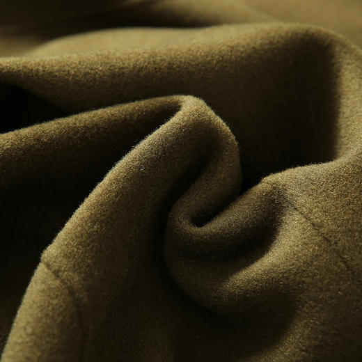 EITIE爱特爱女装冬季新款气质翻领显瘦纯羊毛大衣双面呢外套6014714 商品图9