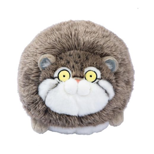 博物文创 兔狲圆宝毛绒玩具公仔新年圣诞节节日礼物午睡可爱 商品图5