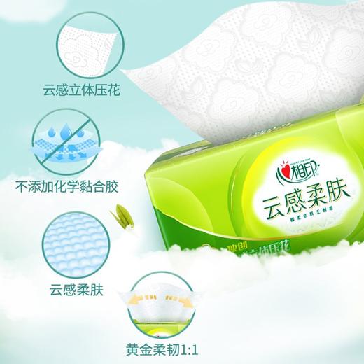 心相印云感柔肤抽纸3层无香  8包/提 商品图2