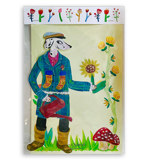 小1园丁纸活动关节玩偶 商品图0