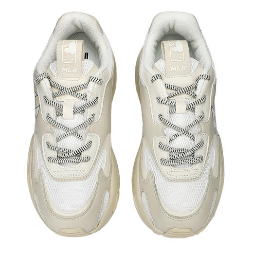 MLB女鞋NY洋基队运动鞋米色老爹鞋休闲鞋3ASHC311N 商品图2