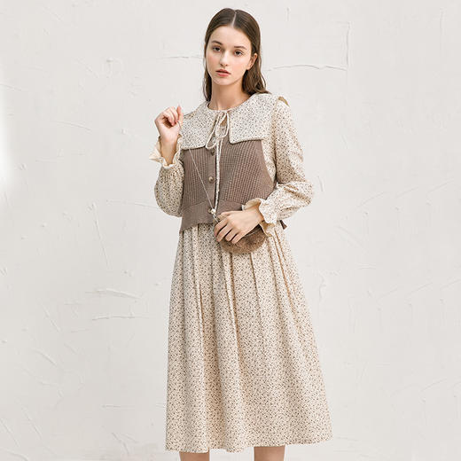 famecoco范可儿套装裙冬两件套休闲时尚套装F218EA003 商品图0