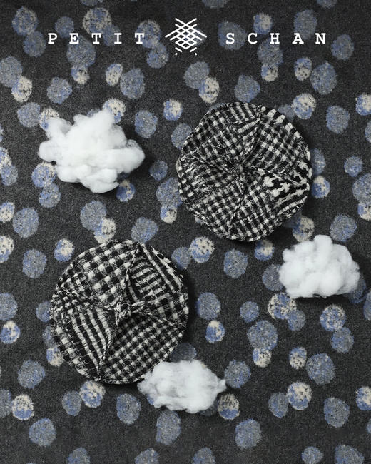PETIT SCHAN小闪 #032 Tiny bud 小荷尖尖 日本进口纯羊毛面料设计款法式画家帽 商品图11