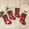 【圣诞装饰】-圣诞老人挂件圣诞袜子礼物袋圣诞树挂饰吊饰糖果袋 商品缩略图2