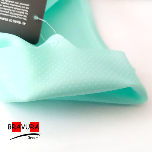 宠物防抓咬手套 硅胶洗澡按摩手套 手感舒适 意大利BRAVURAGROOM 商品图4